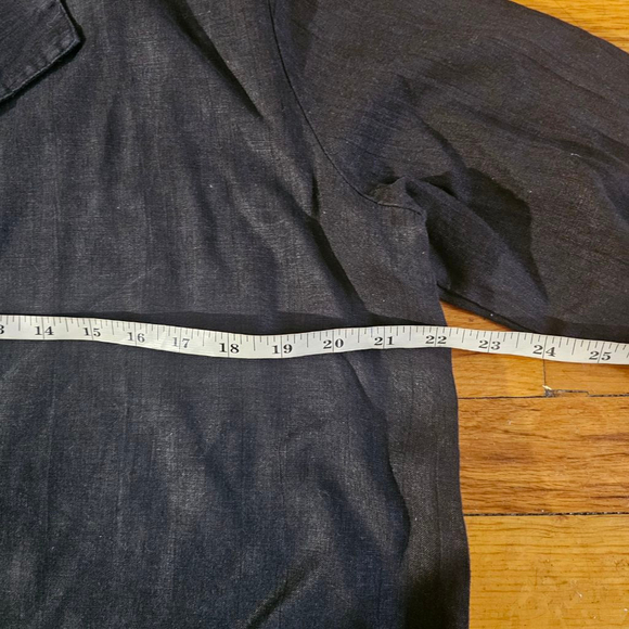 Women's Bryn Walker Black Linen Blazer Jacket Size XS - Picture 5 of 9